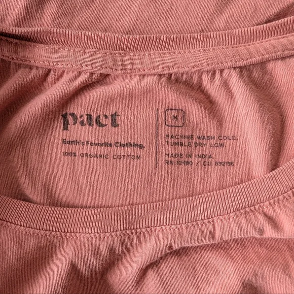 Pact Coral A-Line Sleeveless Tank - Picture 3 of 3